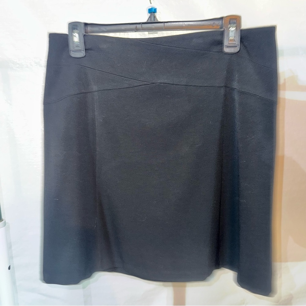 Elle Classic Black A-Line Skirt